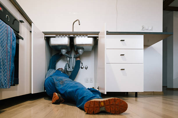 Professional Plumbing technician working in Bettendorf, IA